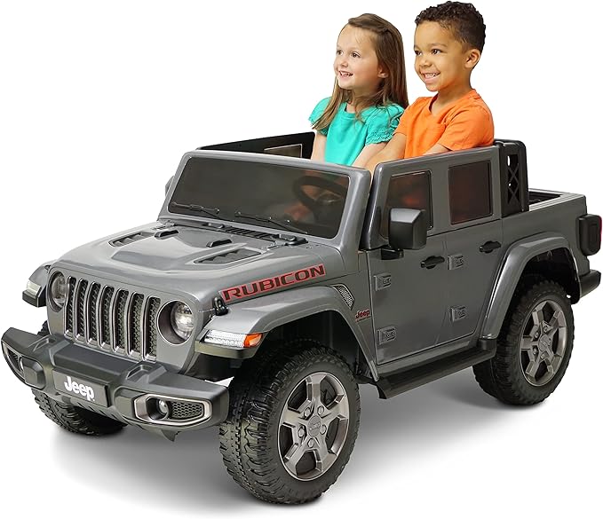 Kids Jeep Gladiator 12v Ride-on toy With opening doors hood and tailgate real sounds