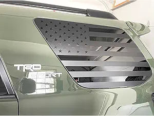 Toyota 4 Runner American Flag Decal for rear windows (2010-2024)