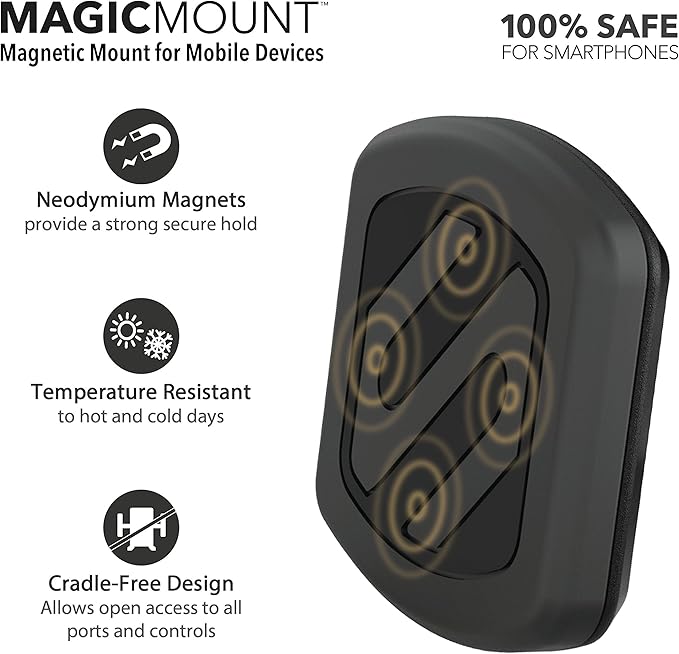 Magnetic Phone/tablet mounts (2 pack)