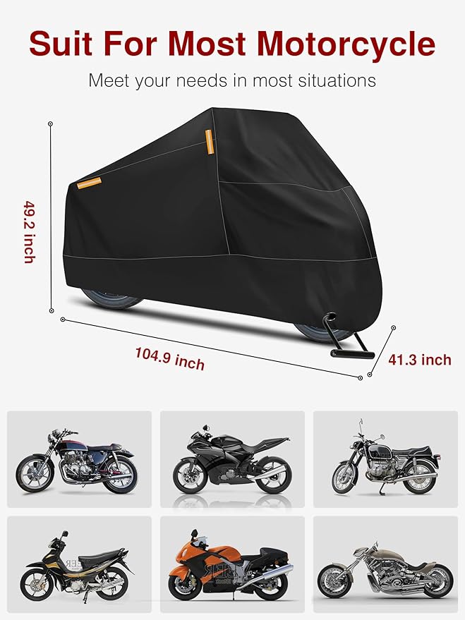 Motorcycle cover Weather-proof water proof durable and tear resistant