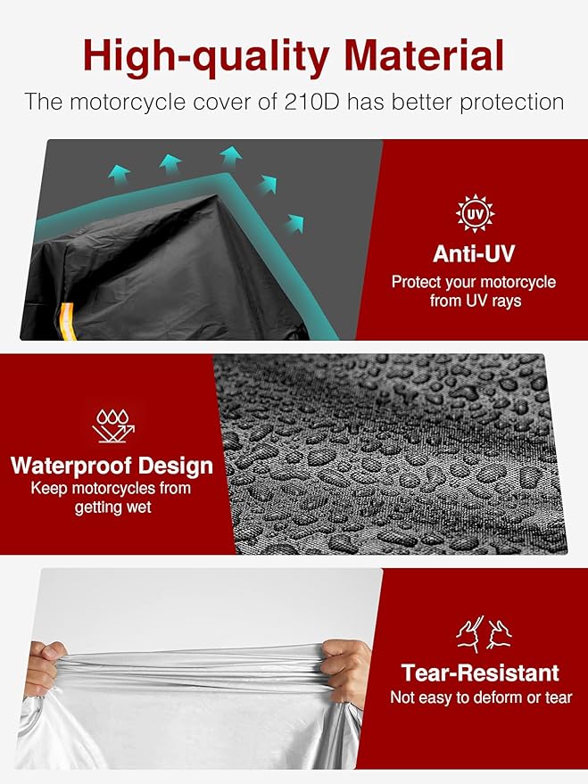 Motorcycle cover Weather-proof water proof durable and tear resistant