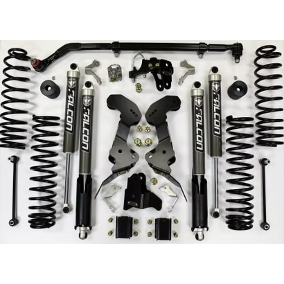 Jeep JL/JLU 3.5" Lift Kit, high steer, w/shocks included