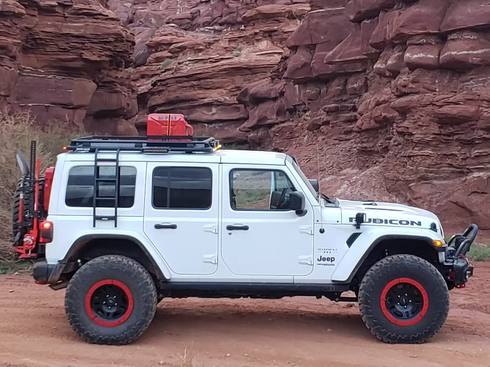 Jeep JLU Roof rack (short)