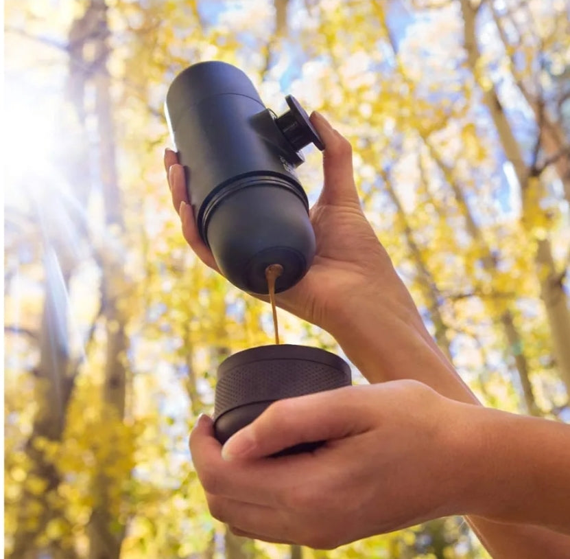 Portable mini expresso machine for camping