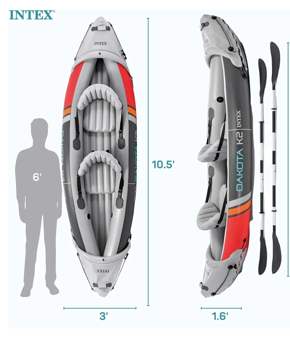 2 Person Inflatable kayak kit