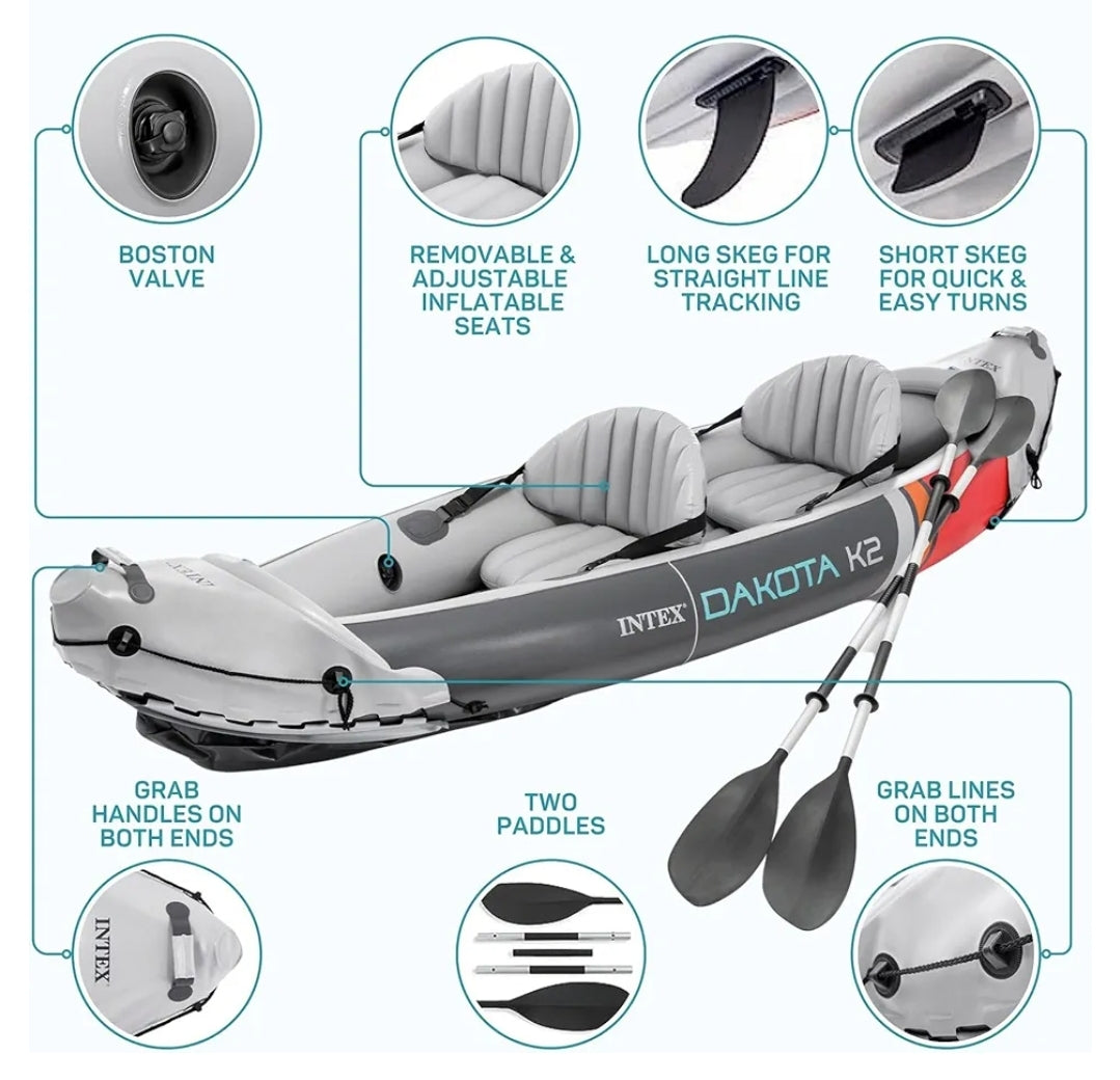 2 Person Inflatable kayak kit