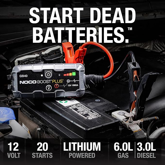 Noco Boost 1000A jump starter booster 12v jump box power booster