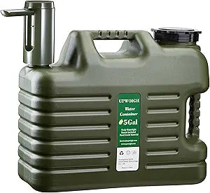 5 gallon water jug with automatic touch control pump