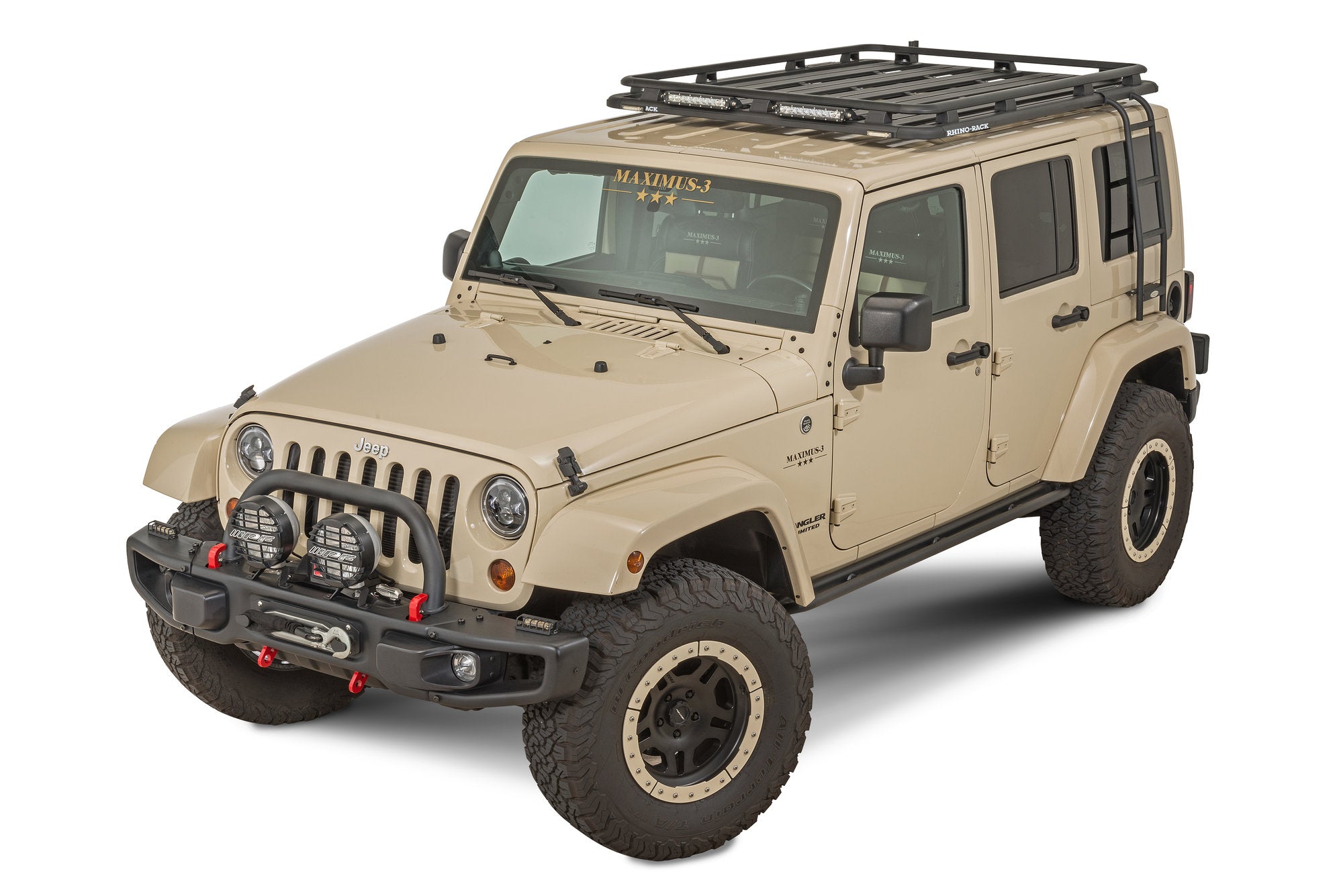 JKU 4-door roof rack (short) Maximus-3