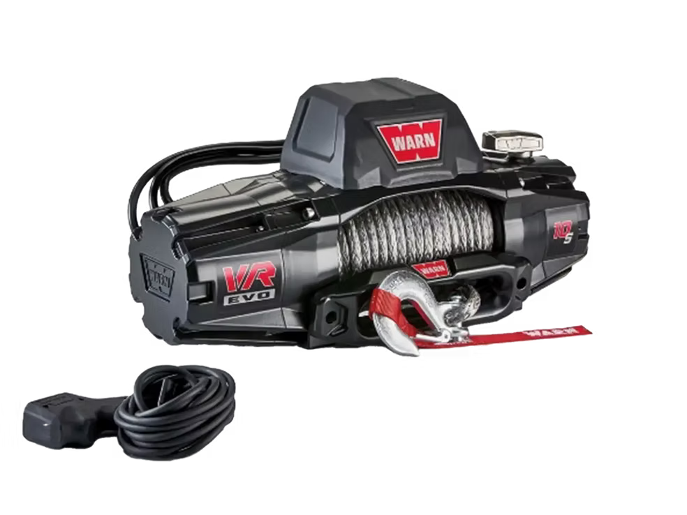 Warn VR EVO 10s Winch with controller and synthetic line