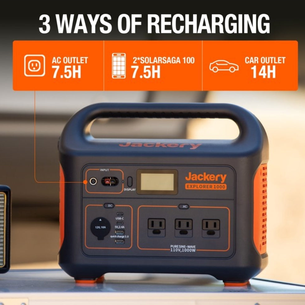 Jackery explorer 1000 portable power station