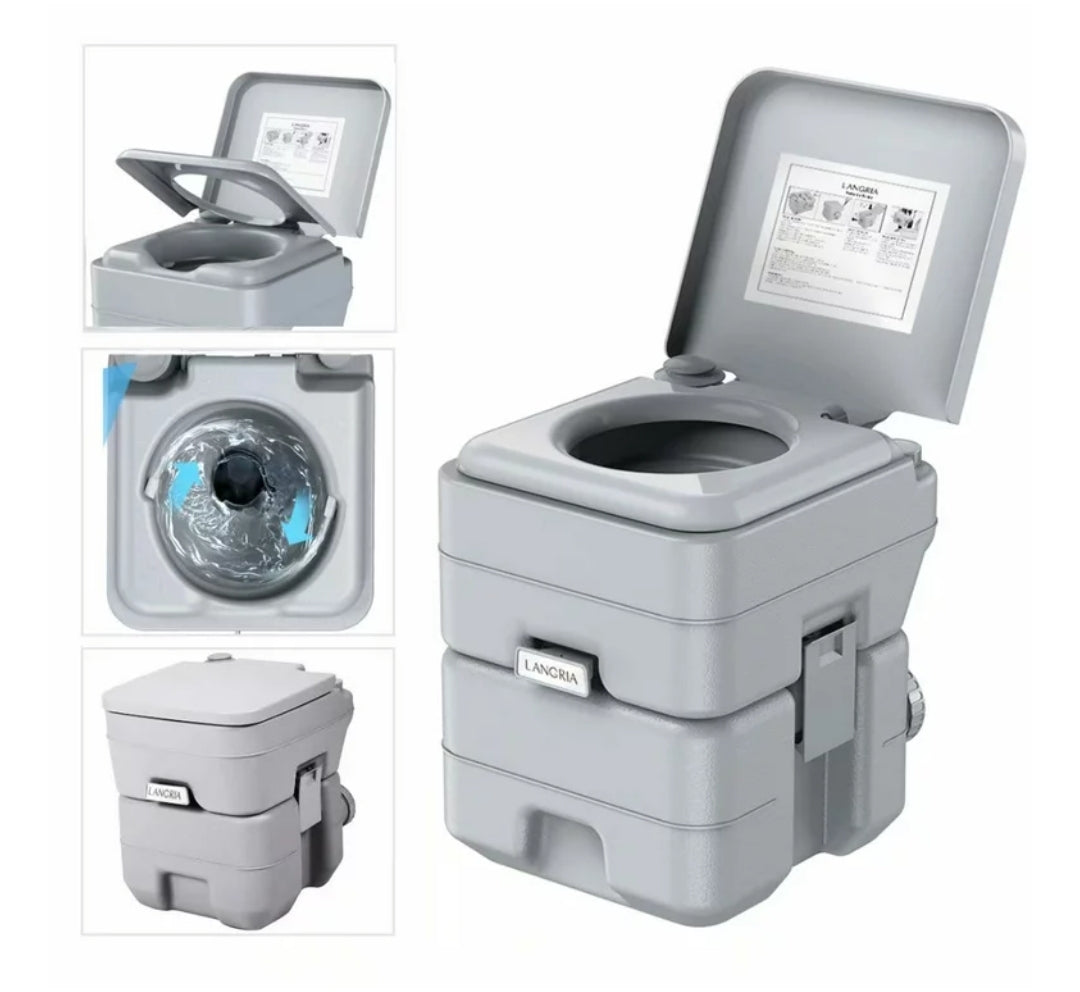 Portable toilet 5.3 Gal