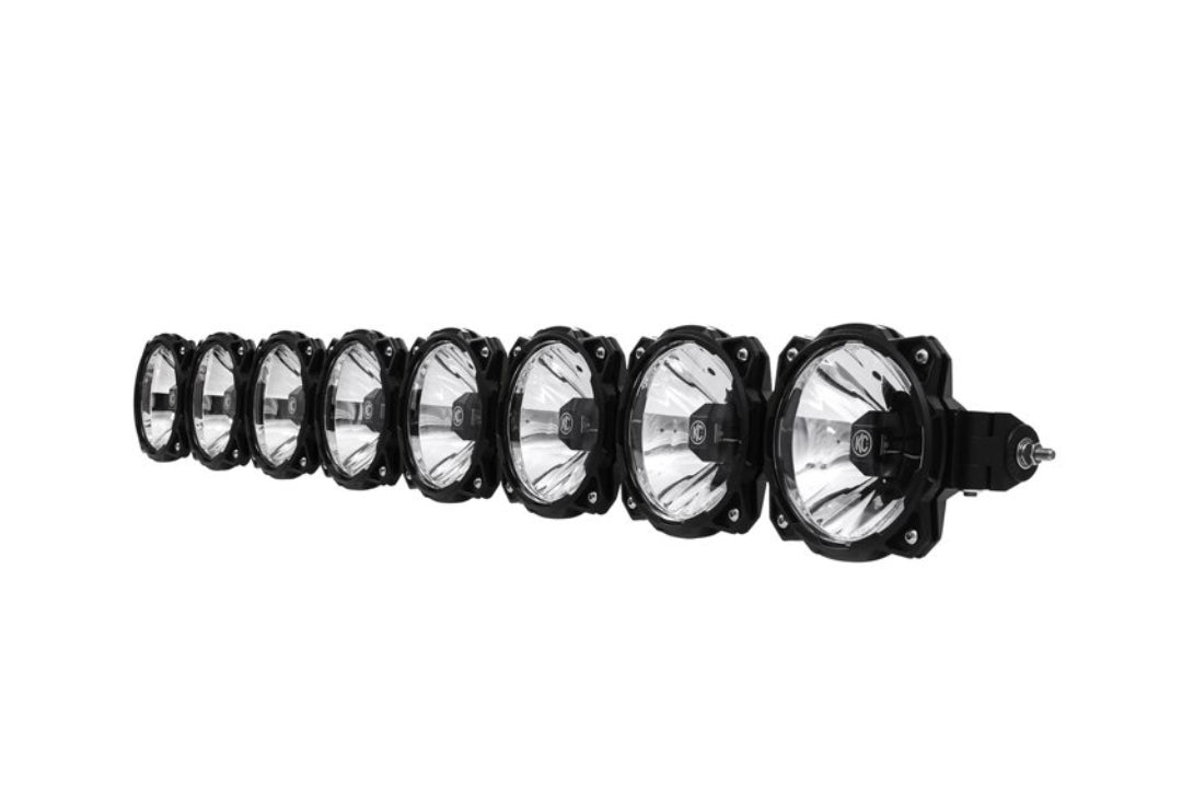 KC Hilights led lightbar for 7-18 jk/jku