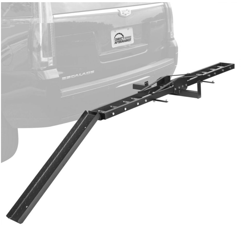 Steel Motorcycle carrier *500 LBS rating  anti-wobble and tilt